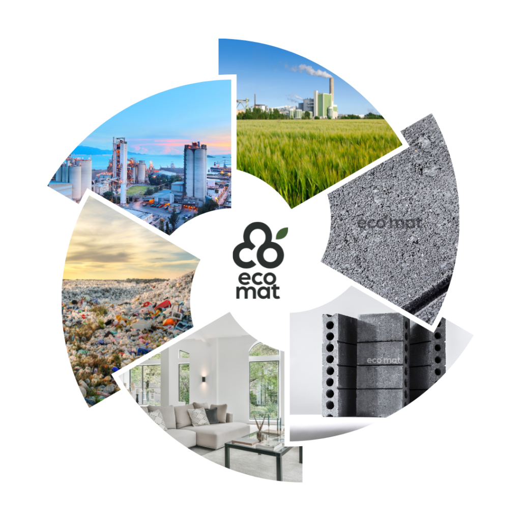 Ecomat – อิฐบล็อกเบา ประหยัดพลังงาน น้ำหนักเบา